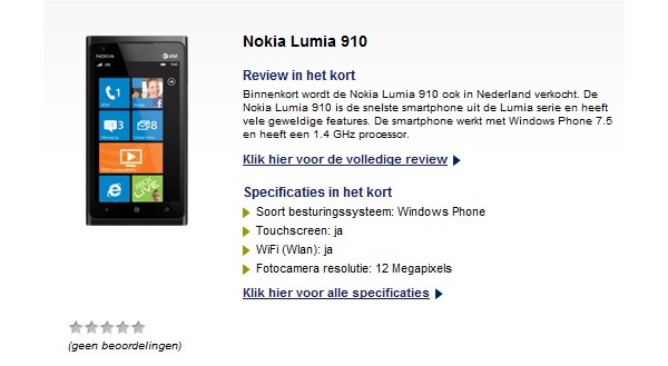 Nokia, Lumia 910, Windows Phone